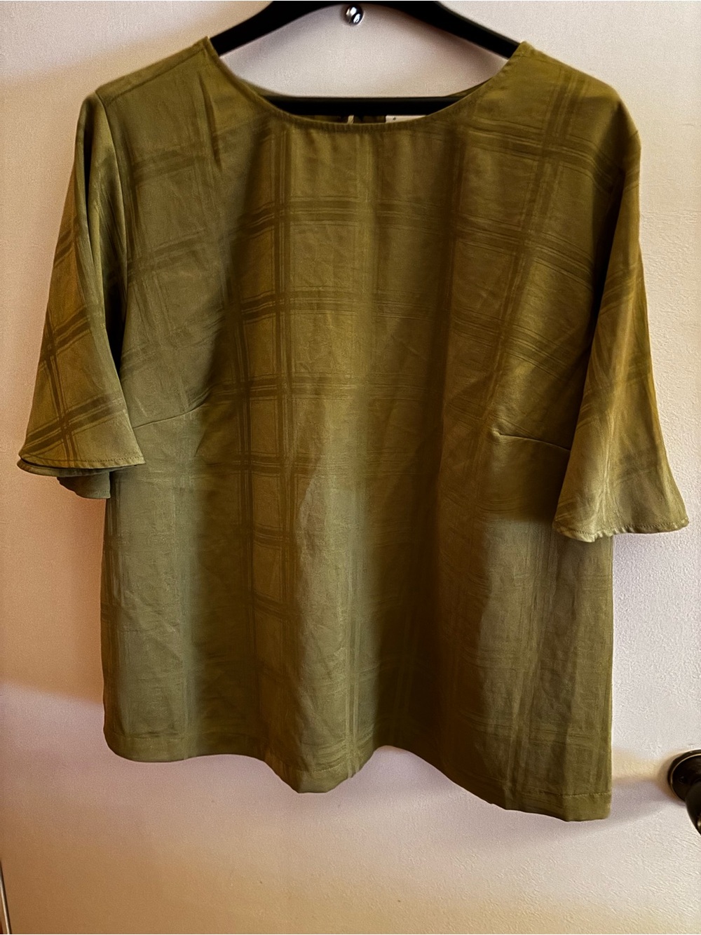 A new day Olive Green Women’s Short-Sleeve Shirt